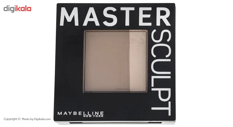 پالت کانتور میبلین سری Master Sculpt مدل Medium Dark 02 - تصویر 5