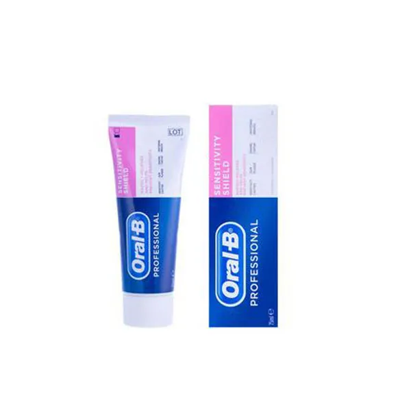 خمیر دندان اورال-بی سری Professional مدل Sensitivity Shield حجم 75 میلی لیتر مجموعه 2 عددی - تصویر 2