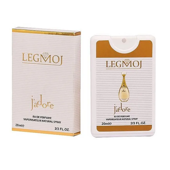 عطر جیبی زنانه لغموژ مدل Jadore حجم 20 میلی لیتر بسته 2 عددی - تصویر 2