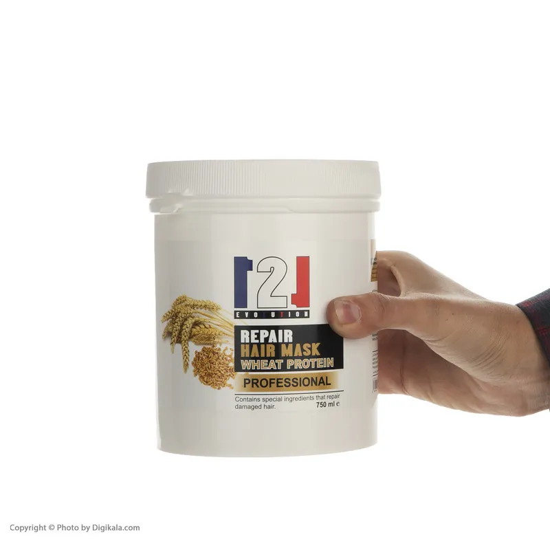 ماسک مو کراتینه و تقویت کننده 121 مدل Wheat حجم 750 میلی لیتر - تصویر 5