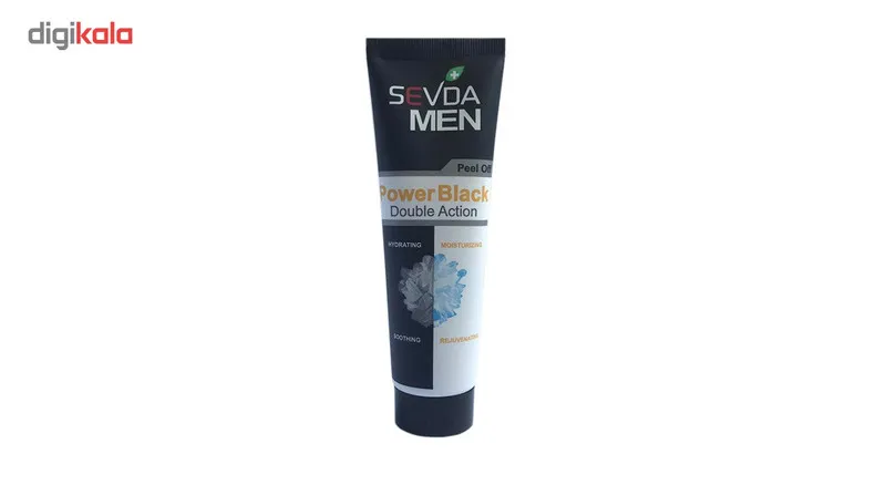 ماسک صورت آقایان سودا مدل Power Black حجم 100 میلیلیتر مناسب انواع پوست چرب، خشک، معمولی، حساس و آکنهای با خاصیت آبرسانی، تسکیندهنده و جوانکننده - تصویر 2