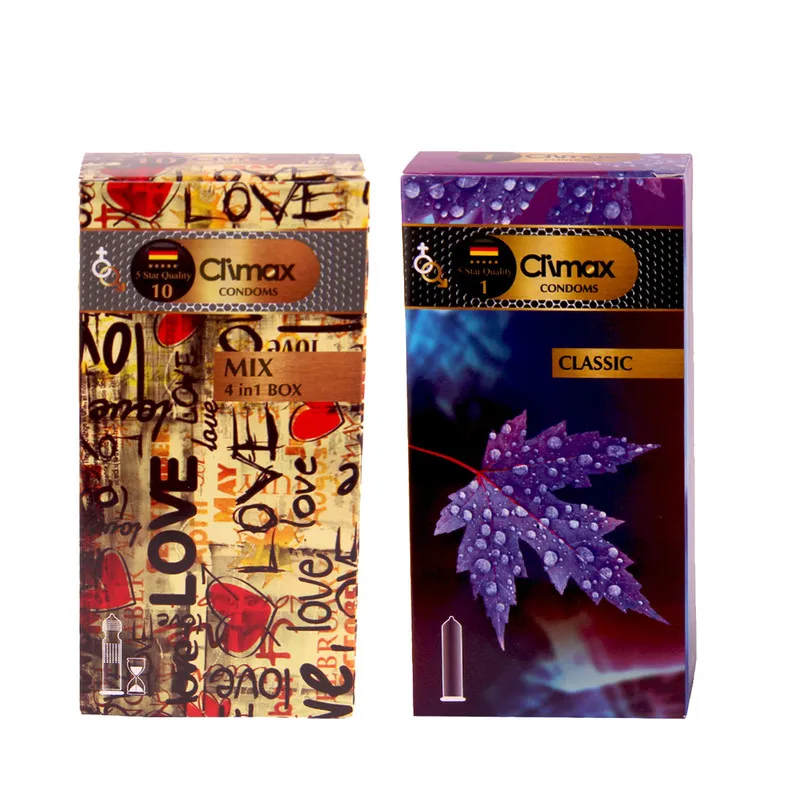 کاندوم کلایمکس مدل classic بسته 12 عددی به همراه کاندوم مدل mix بسته 12 عددی - تصویر 2
