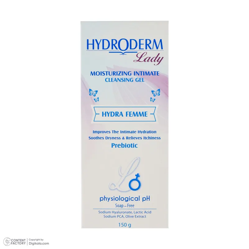 ژل بهداشتی بانوان هیدرودرم مدل Hydra Femme مقدار 150 گرم - تصویر 3