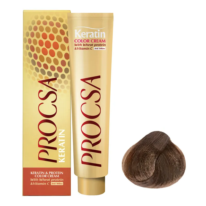 رنگ مو پروکسا سری Hazelnut شماره 6.35 حجم 100 میلی لیتر رنگ بلوند فندقی تیره - تصویر 2
