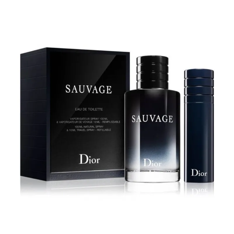 ست ادو تویلت مردانه دیور مدل Sauvage حجم 100 میلی لیتر - تصویر 2