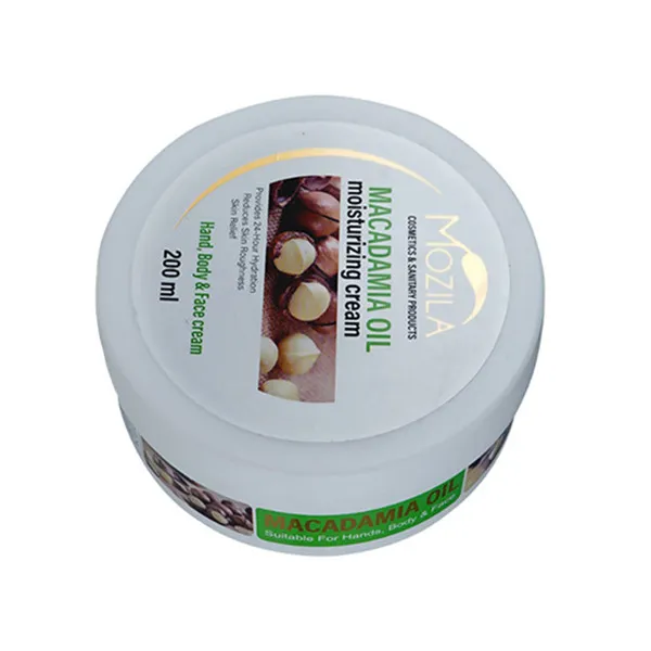  کرم مرطوب کننده موزیلا مدل روغن ماکادمیا حجم 200 میلی لیتر