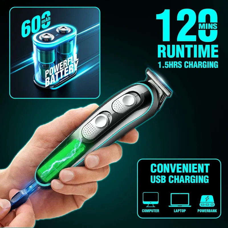 ماشین اصلاح موی صورت وی جی ار مدل V-055 - تصویر 3