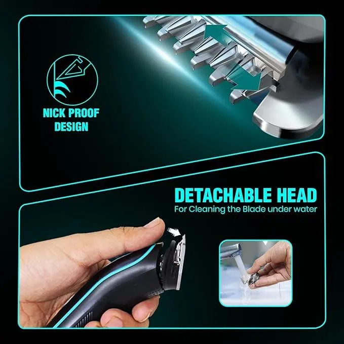 ماشین اصلاح موی صورت وی جی ار مدل V-055 - تصویر 4