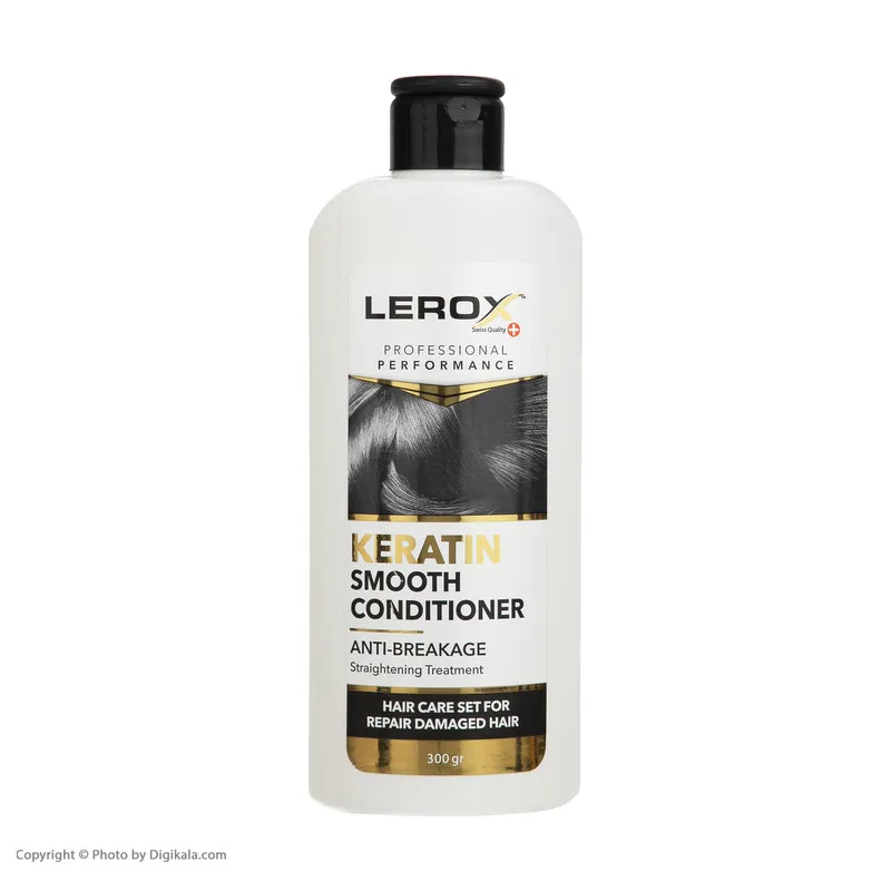 نرم کننده مو لروکس مدل Keratin حجم 300 میلی لیتر - تصویر 6
