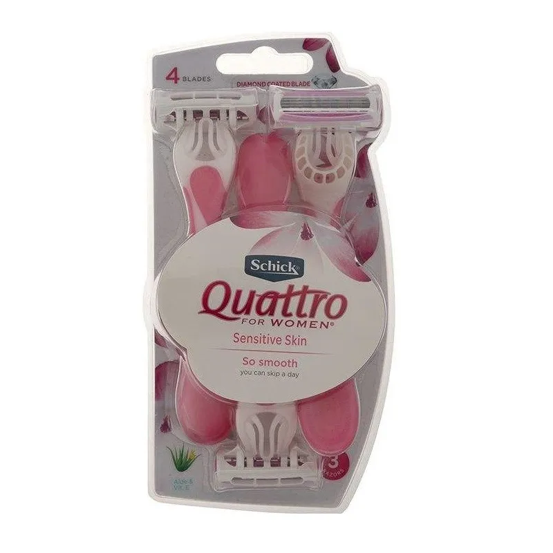 خود تراش شیک مدل Quattro مجموعه 2 عددی - تصویر 3