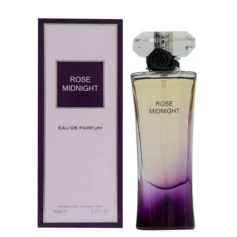 	ادو پرفیوم زنانه فراگرنس ورد مدل ROSE MIDNIGHT حجم 80 میلی لیتر 