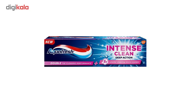 خمیر دندان آکوافرش سری Intense Clean مدل Deep Action حجم 75 میلی لیتر - تصویر 2
