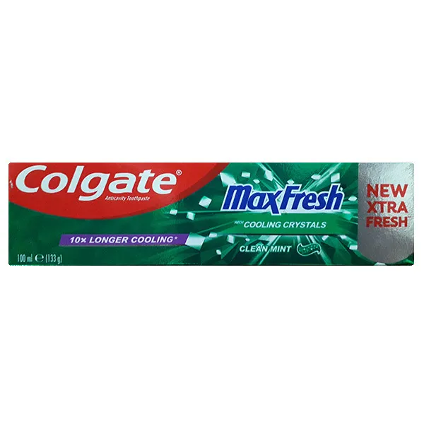 خمیر دندان کلگیت مدل Max Fresh حجم 100 میلی لیتر - تصویر 2