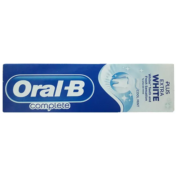 خمیر دندان اورال-بی مدل Plus Extra White حجم 75 میلی لیتر - تصویر 2