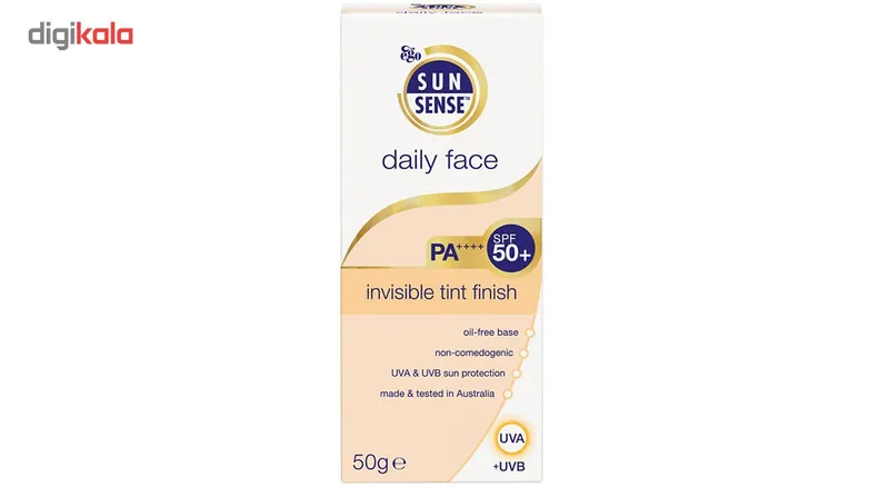 کرم ضد آفتاب سان سنس مدل SPF50 وزن 50 گرم - تصویر 3