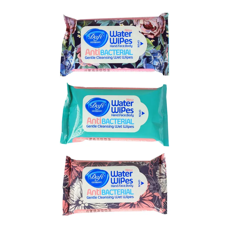 دستمال مرطوب دافی مدل Anti bacterial G مجموعه 3 عددی - تصویر 2