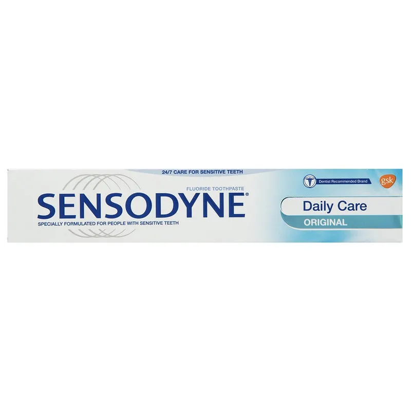 خمیر دندان سنسوداین سری Daily Care مدل Original Sensitive Teeth حجم 75 میلی لیتر