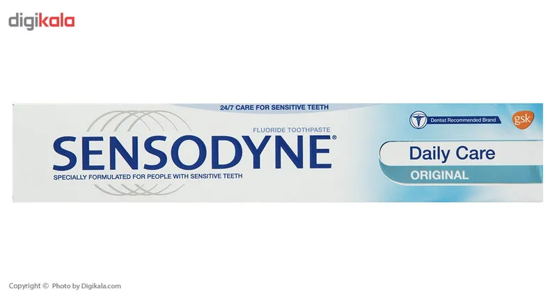 خمیر دندان سنسوداین سری Daily Care مدل Original Sensitive Teeth حجم 75 میلی لیتر - تصویر 2
