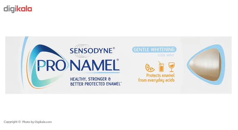 خمیر دندان سنسوداین مدل Pro-Namel Gentle Whitening حجم 75 میلی لیتر - تصویر 2