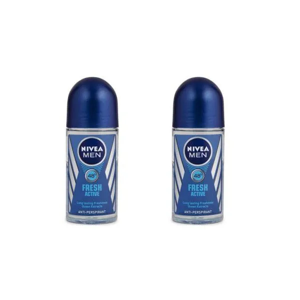 رول ضد تعریق مردانه نیوآ مدل Fresh Active حجم 50 میلی لیتر مجموعه 2 عددی - تصویر 2