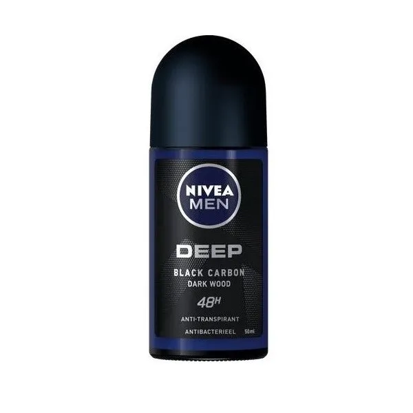  رول ضد تعریق مردانه نیوآ سری deep مدل Black Carbon حجم 50 میلی لیتر  - تصویر 2