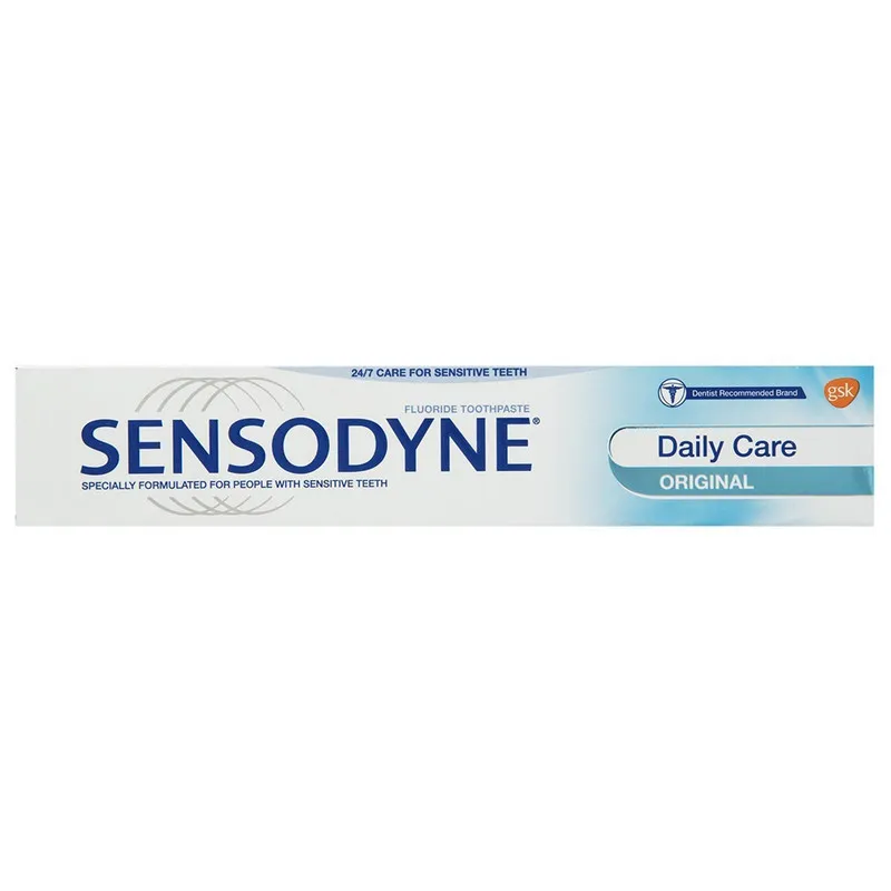 خمیر دندان سنسوداین سری Daily Care مدل Original Sensitive Teeth حجم 50 میلی لیتر