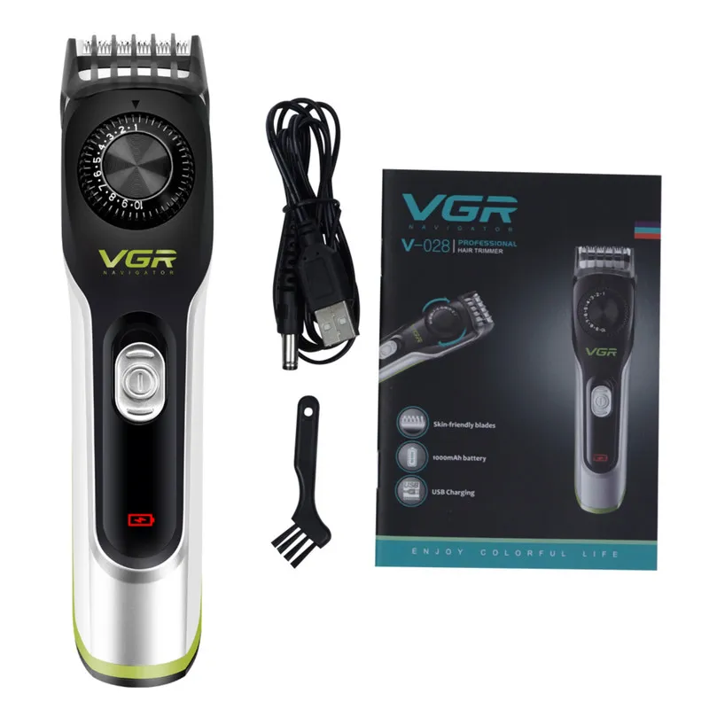 ماشین اصلاح موی صورت و بدن وی جی ار مدل V-028 - تصویر 2