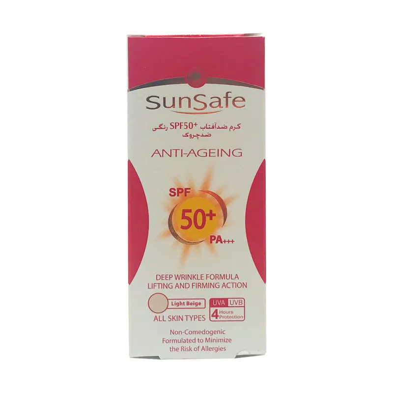 کرم ضد آفتاب سان سیف مدل anti ageing حجم 50 میلی لیتر - تصویر 3