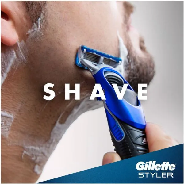 ماشین اصلاح موی صورت ژیلت مدل Proglide Styler به همراه خوتراش - تصویر 3