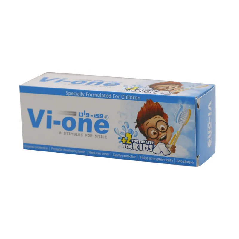خمیر دندان کودک وی وان مدل Chewing gum حجم 60 میلی لیتر - تصویر 2