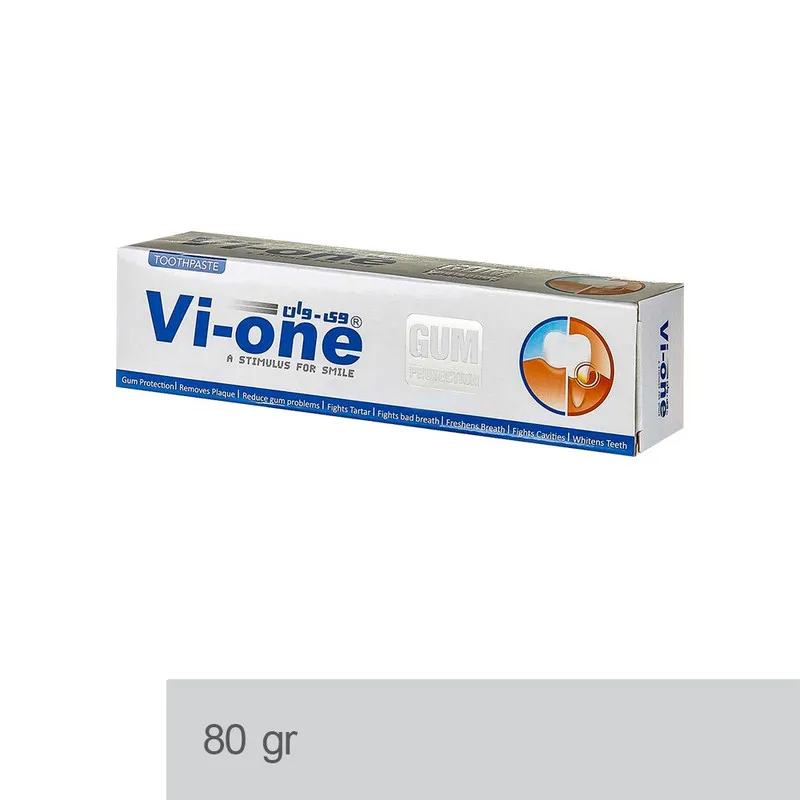 خمیر دندان وی وان مدل GUM Protection حجم 80 میلی لیتر - تصویر 3
