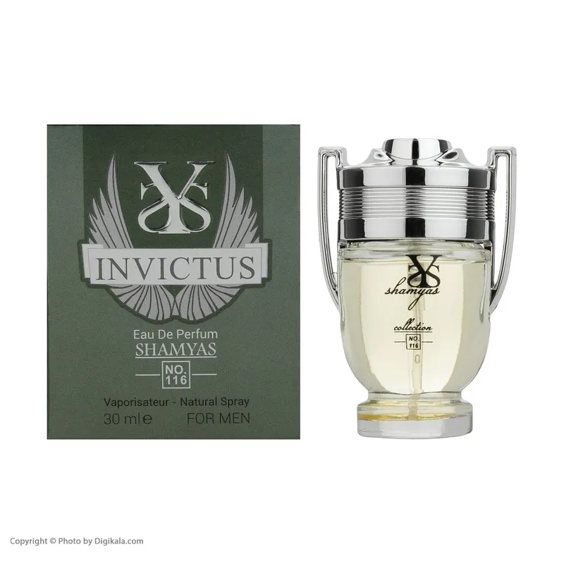 ادوپرفیوم مردانه شمیاس مدل Invictus حجم 30 میلی لیتر به همراه اسپری خوشبو کننده بدن حجم 200 میلی لیتر - تصویر 2