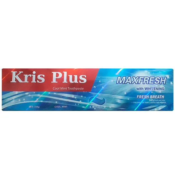 خمیر دندان کریس پلاس مدل Max Fresh Cool Mint حجم 158 میلی لیتر - تصویر 2