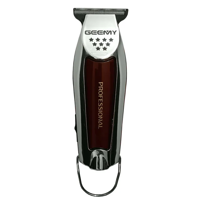 ماشین اصلاح موی سر و صورت جیمی مدل GM 855 با تیغه استیل ضد زنگ، باتری لیتیوم یون، دو سرعت موتور قابل تنظیم، منبع تغذیه برق و باتری قابل شارژ، همراه با 3 عدد شانه متحرک و طراحی ارگونومیک - تصویر 3