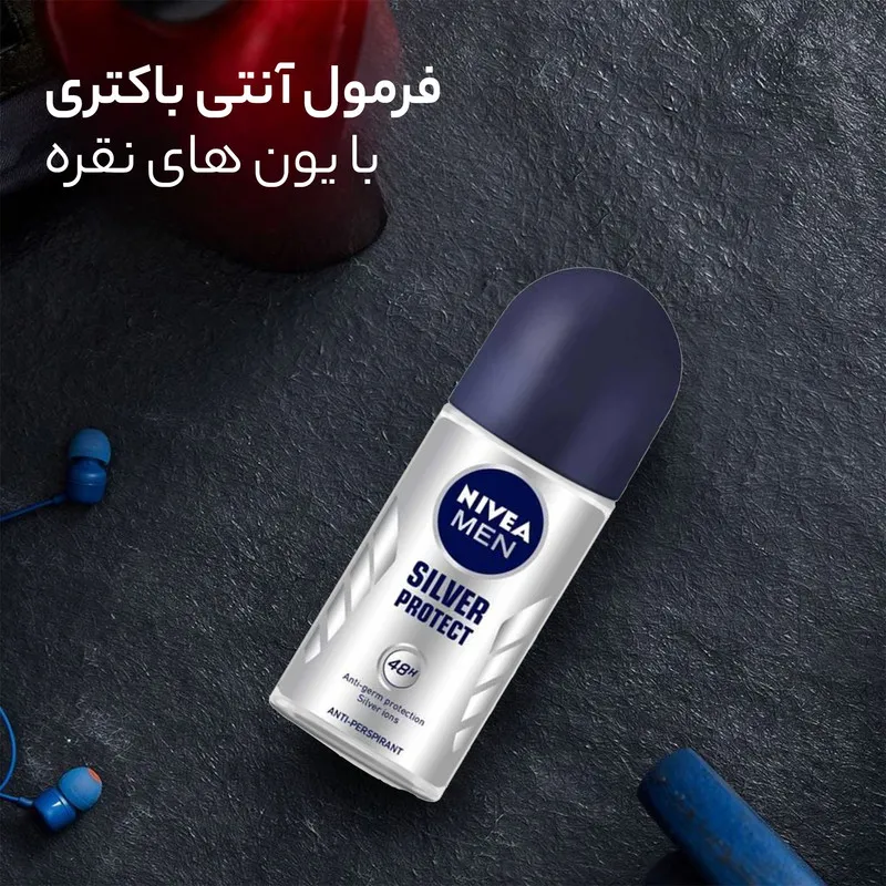 رول ضد تعریق مردانه نیوآ مدل Silver Protect حجم 50 میلی لیتر - تصویر 3