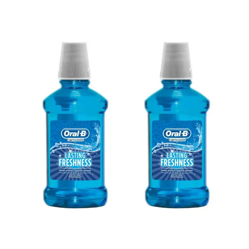 دهان شویه اورال-بی مدل Lasting Freshness حجم 250 میلی لیتر مجموعه 2 عددی - تصویر 2