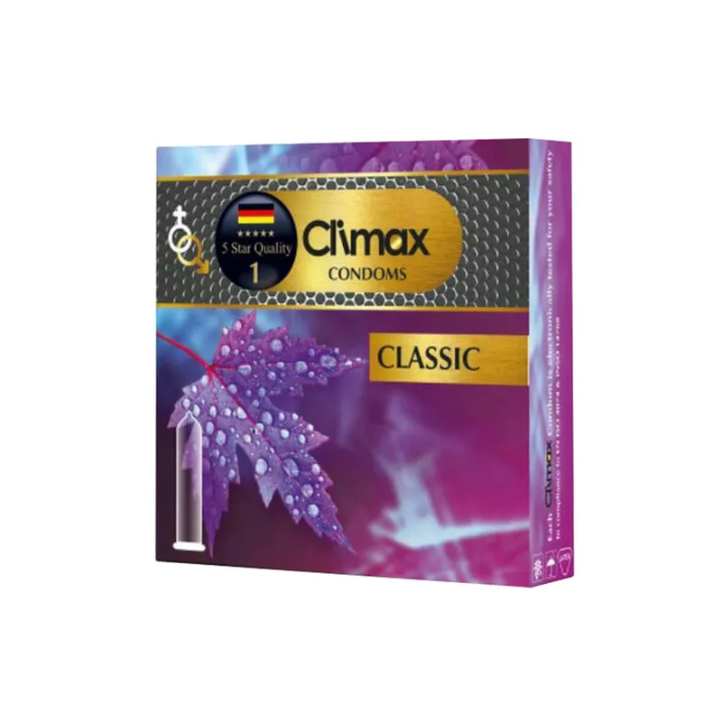 کاندوم کلایمکس مدل classic بسته 3 عددی به همراه کاندوم کلایمکس مدل gift - تصویر 2