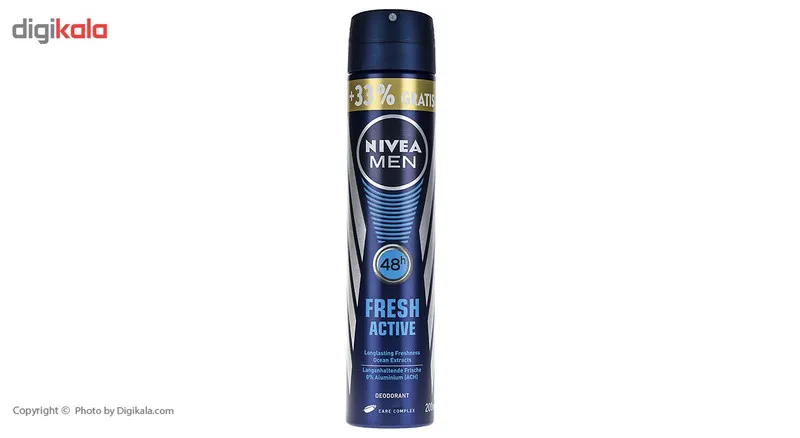 اسپری ضد تعریق مردانه نیوآ مدل Fresh Active حجم 200 میلی لیتر - تصویر 2
