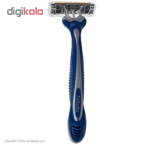 خودتراش ژیلت مدل Blue3 بسته 2 عددی - تصویر 2