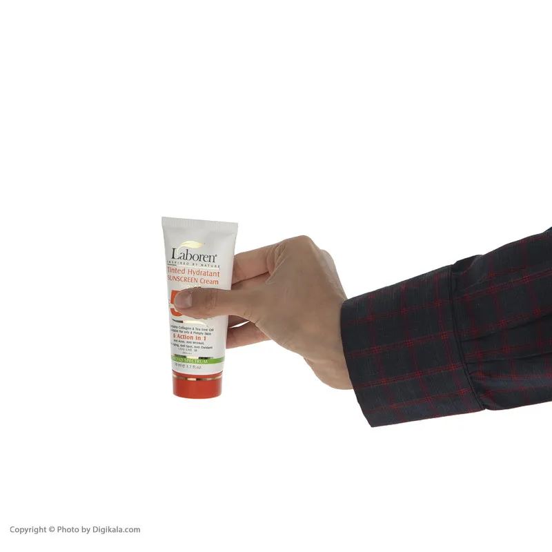 کرم ضد آفتاب رنگی صورت لابورن SPF 50 مدل 02 مناسب برای چرب حجم 50 میلیلیتر - تصویر 3