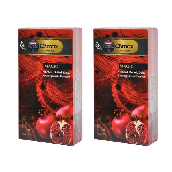کاندوم کلایمکس مدل Magic 7 مجموعه 2 عددی - تصویر 2