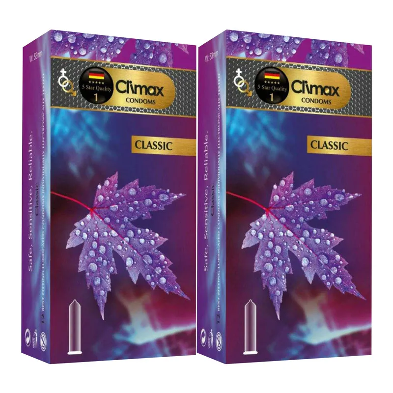 کاندوم ساده کلایمکس مدل Classic مجموعه 2 عددی - تصویر 2