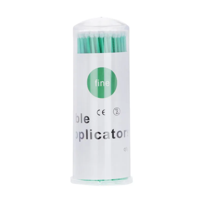 قلم میکروبراش ناخن و مژه مدل PP-902 Fine بسته 100 عددی