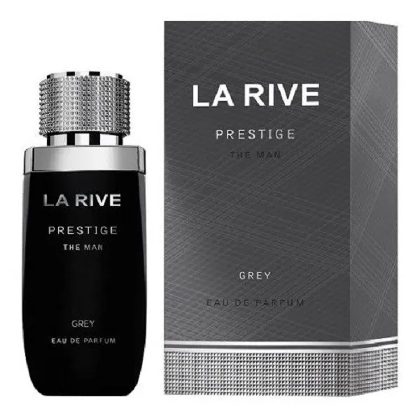 ادو پرفیوم مردانه لا ریو مدل prestige grey حجم 75 میلی لیتر
