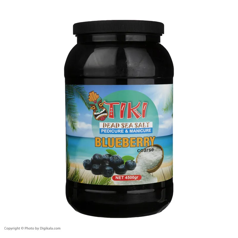 نمک حمام تیکی مدل Blueberry Coarse وزن 4500 گرم - تصویر 2