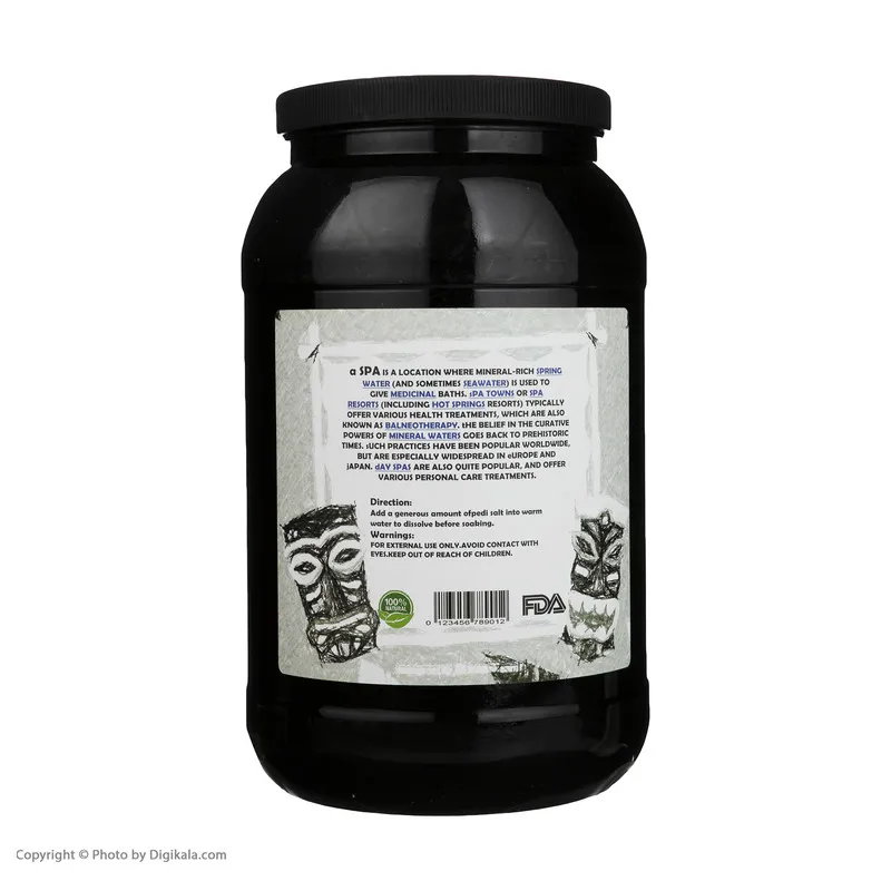 نمک حمام تیکی مدل Blueberry Coarse وزن 4500 گرم - تصویر 3