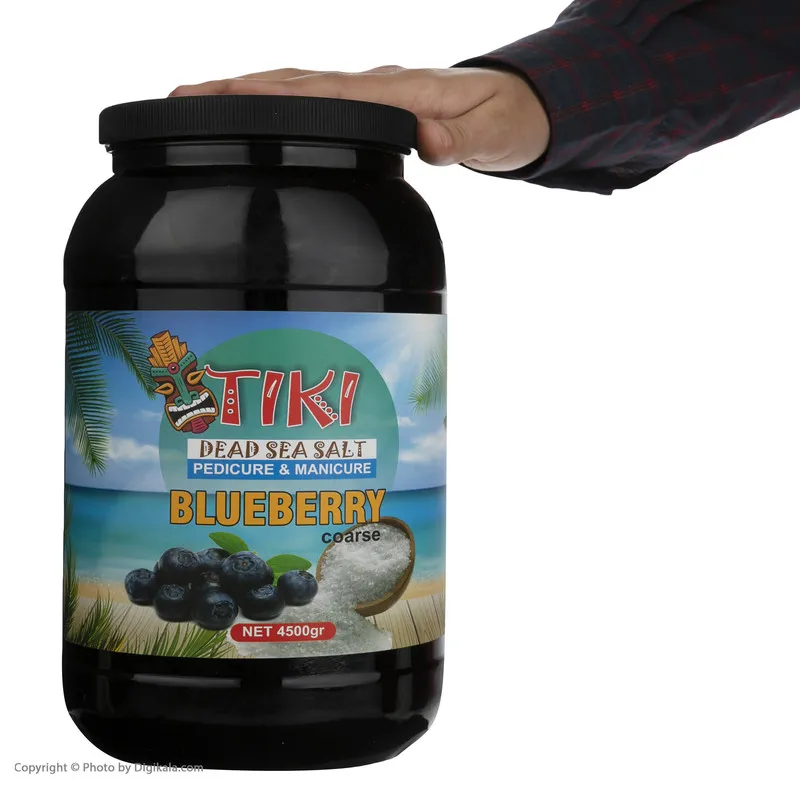 نمک حمام تیکی مدل Blueberry Coarse وزن 4500 گرم - تصویر 4