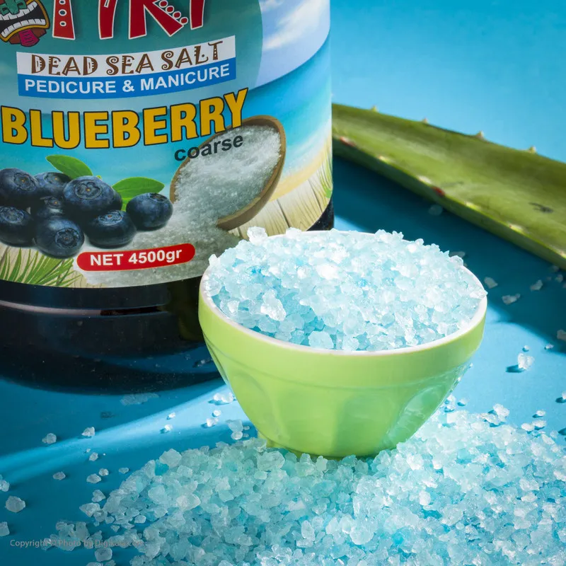 نمک حمام تیکی مدل Blueberry Coarse وزن 4500 گرم - تصویر 6
