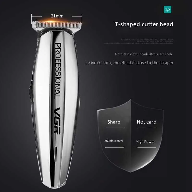 ماشین اصلاح موی سر و صورت وی جی ار مدل V-001 - تصویر 3