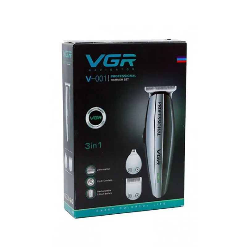 ماشین اصلاح موی سر و صورت وی جی ار مدل V-001 - تصویر 6